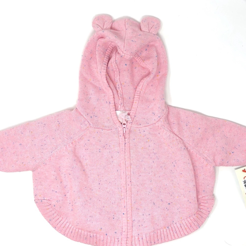 Cat & Jack baby girl Ear sweater hoodie